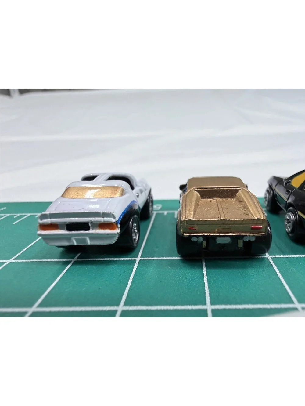 Set of 11 Vintage Galoob 1986-1987 Toy Cars with Various Designs and Colors